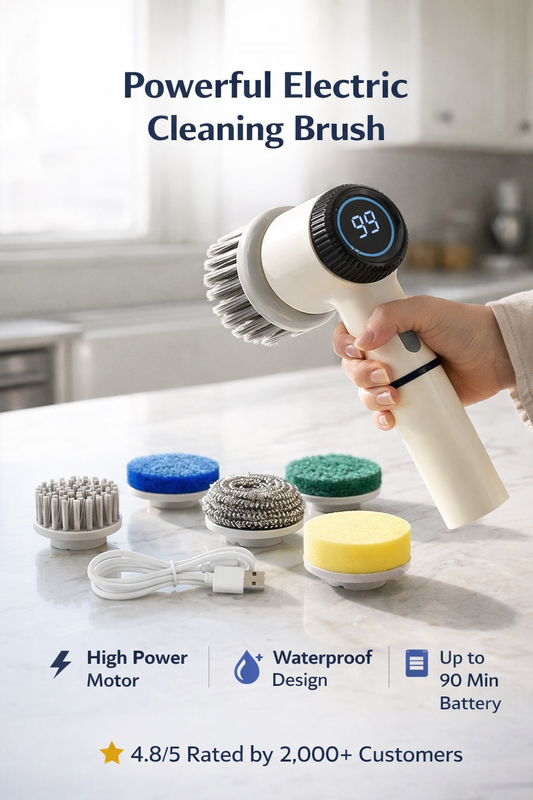 PowerSpin Cordless Scrubber
